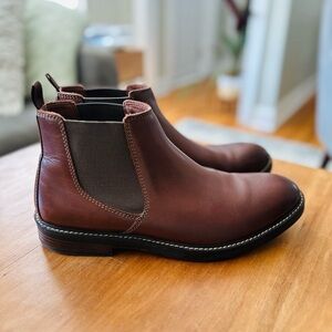Clarks Brown Leather Men’s Chelsea Boots